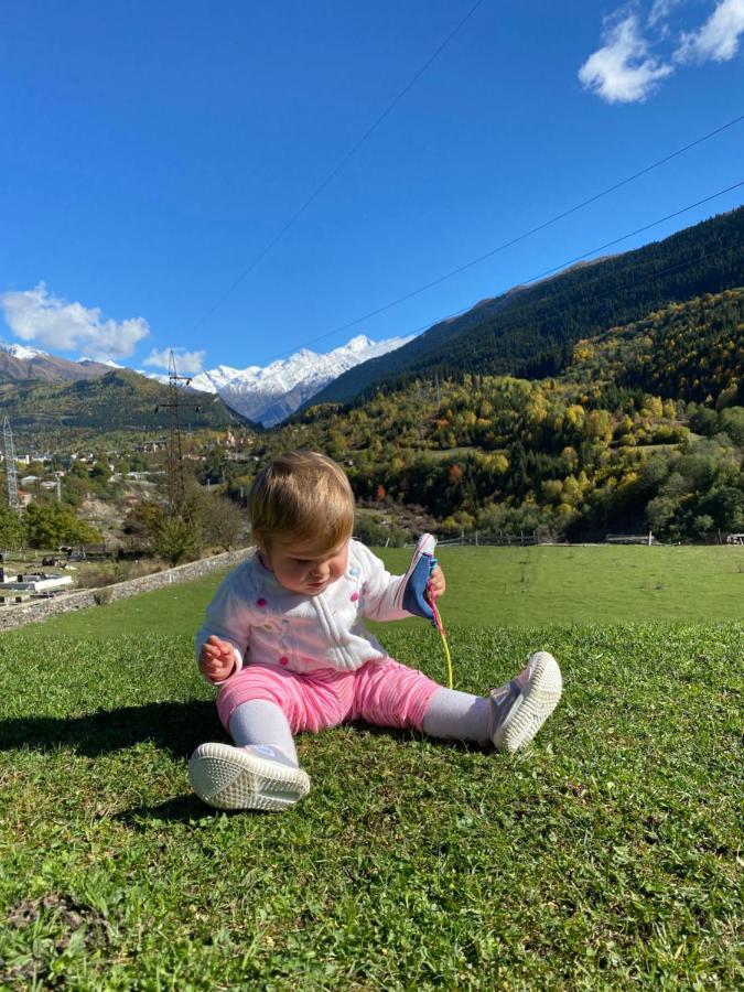 Guesthouse Shampriani Mestia Dış mekan fotoğraf